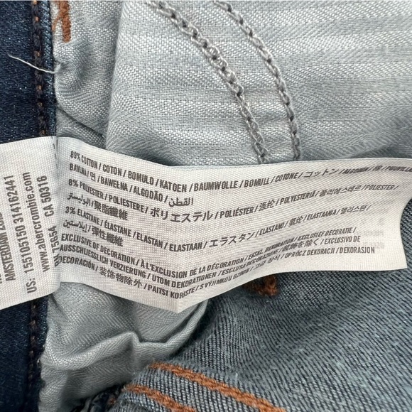 Abercrombie & Fitch Skinny Jeans Size 6 Short Women’s - Picture 5 of 5